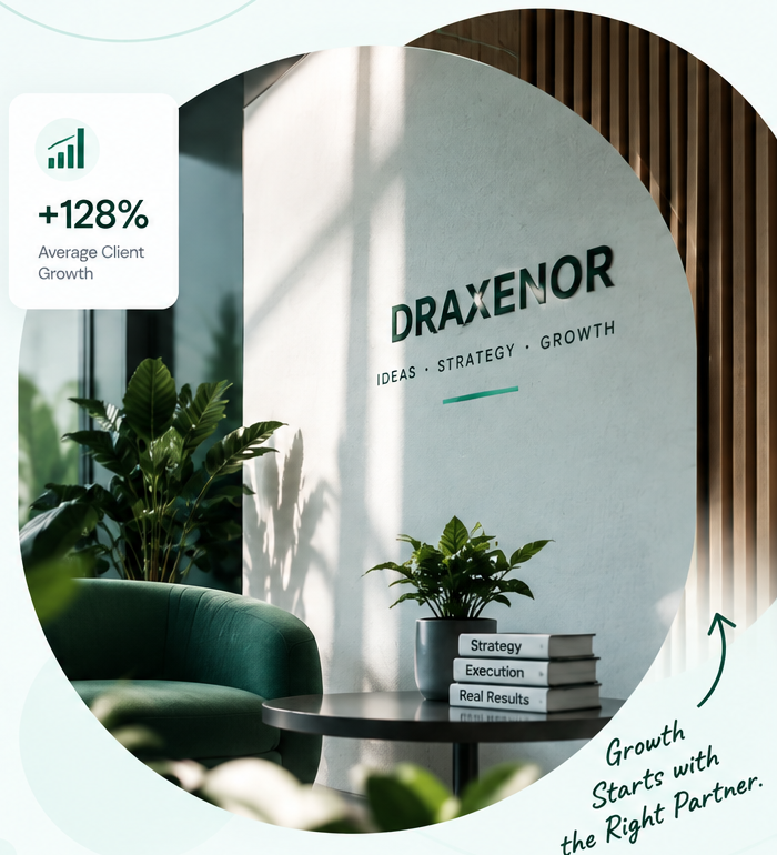Draxenor growth strategy and digital marketing workspace